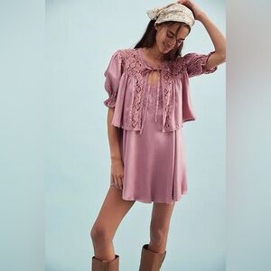 Free People Pistacho Green Mini Dress SET